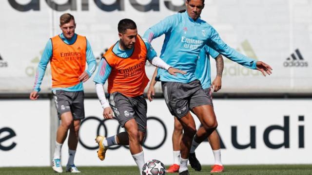 V站体育赛事-西媒：阿扎尔恢复合练 有望出战欧冠比赛